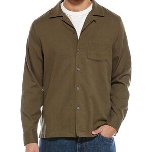 Todd Snyder Button Up Shirt - Men's, Medium, Olive Green